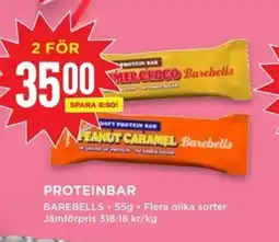 BAREBELLS Proteinbar