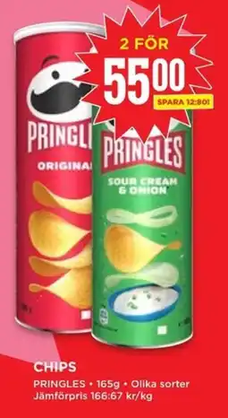 Willys PRINGLES Chips erbjuda