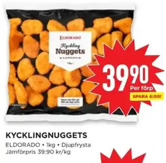 Willys ELDORADO Kycklingnuggets erbjuda