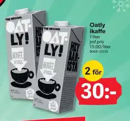 DollarStore Oatly ikaffe erbjuda