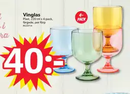 DollarStore Vinglas erbjuda