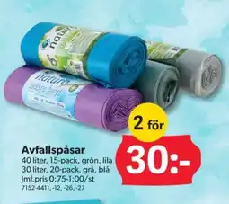 DollarStore Avfallspåsar erbjuda