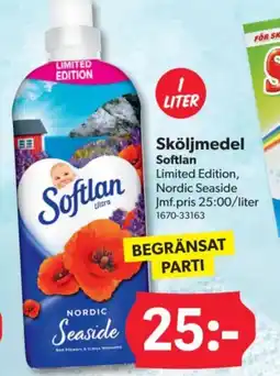 DollarStore SOFTLAN Sköljmedel erbjuda