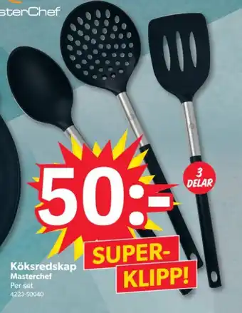 DollarStore MASTERCHEF Köksredskap erbjuda