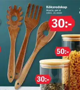 DollarStore Köksredskap Acacia erbjuda