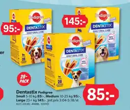 DollarStore PEDIGREE Dentastix erbjuda