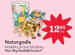 Hemköp Naturgodis erbjuda