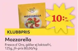 Hemköp FRESCA D'ORQ Mozzarella erbjuda