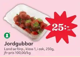 Hemköp Jordgubbar erbjuda