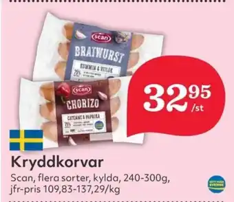 Hemköp SCAN Kryddkorvar erbjuda