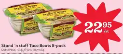 Hemköp OLD EL PASO Stand 'n stuff Taco Boats 8-pack erbjuda