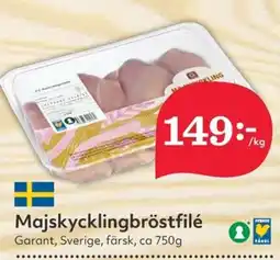 Hemköp GARANT Majskycklingbröstfilé erbjuda