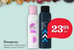 Hemköp MEVOLUTION Deospray erbjuda