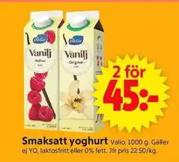 ICA Supermarket VALIO Smaksatt yoghurt erbjuda