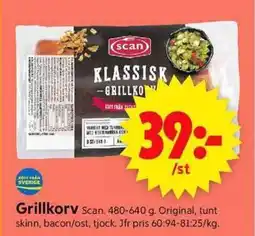 ICA Supermarket SCAN Grillkorv erbjuda