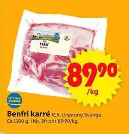 ICA Supermarket ICA Benfri karré erbjuda