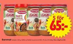 ICA Supermarket SEMPER Barnmat erbjuda