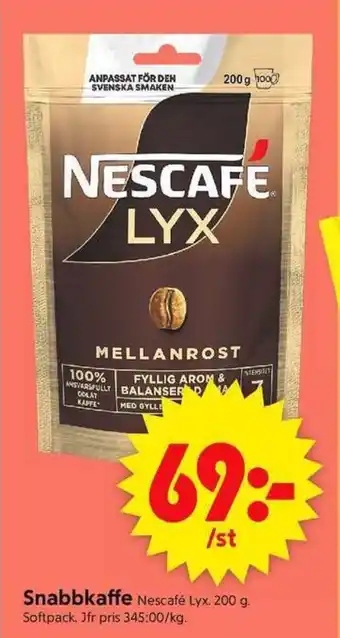 ICA Supermarket NESCAFE Snabbkaffe erbjuda