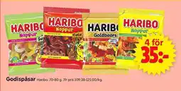 ICA Supermarket HARIBO Godispåsar erbjuda