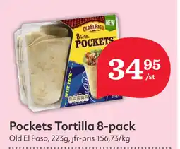 Hemköp Pockets Tortilla 8-pack erbjuda