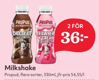 Hemköp Milkshake erbjuda