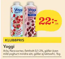 Hemköp Yoggi erbjuda