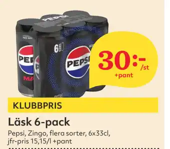 Hemköp Läsk 6-pack erbjuda