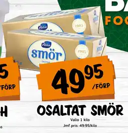 OSALTAT SMÖR