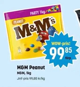 Eurocash M&M Peanut erbjuda