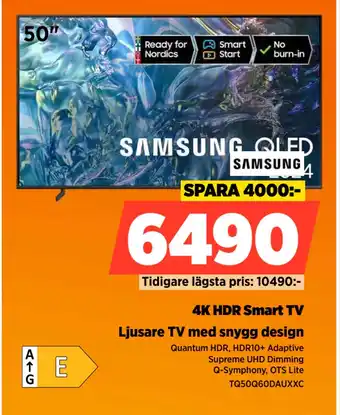 Power 4K HDR Smart TV erbjuda