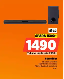 Power Soundbar erbjuda