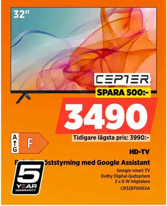 Power HD-TV erbjuda