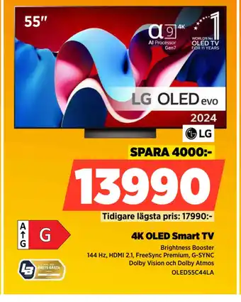 Power 4K OLED Smart TV erbjuda