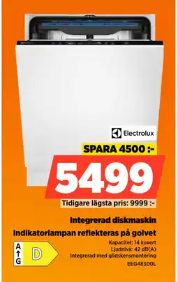 Power Integrerad diskmaskin erbjuda