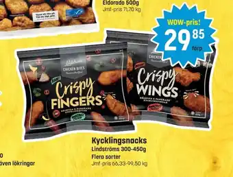 Eurocash LINDSTROMS Kycklingsnacks erbjuda