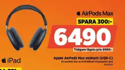 Power Apple AirPods Max midnatt (USB-C) erbjuda