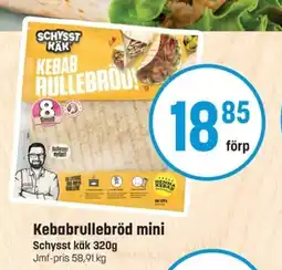 Eurocash SCHYSST KÄK Kebabrullebröd mini erbjuda