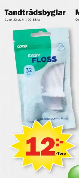 Pekås Tandtrådsbyglar erbjuda