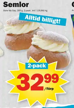 Pekås Semlor erbjuda