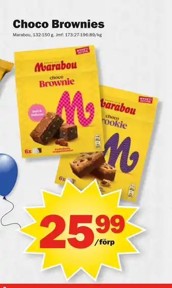 Pekås Choco Brownies erbjuda