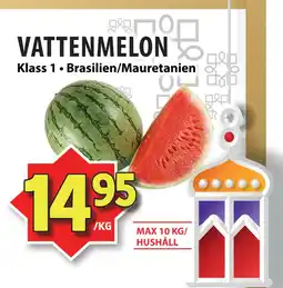 Matvärlden Tensta VATTENMELON erbjuda