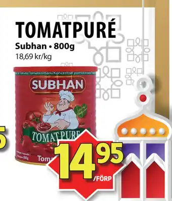Matvärlden Tensta TOMATPURÉ erbjuda
