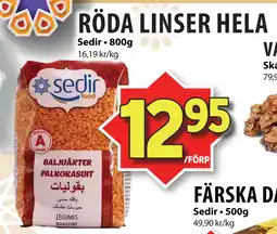 Matvärlden Tensta RÖDA LINSER HELA erbjuda