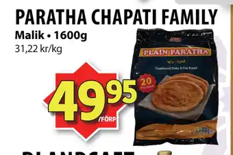 Matvärlden Tensta PARATHA CHAPATI FAMILY erbjuda