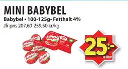 Matvärlden Tensta MINI BABYBEL erbjuda