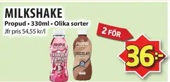 Matvärlden Tensta MILKSHAKE erbjuda