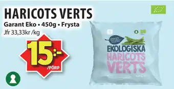 Matvärlden Tensta HARICOTS VERTS erbjuda