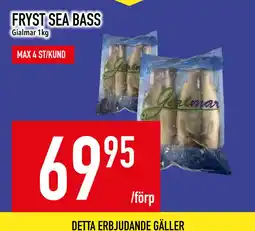 Matdax FRYST SEA BASS erbjuda