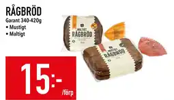 Matdax RÅGBRÖD erbjuda