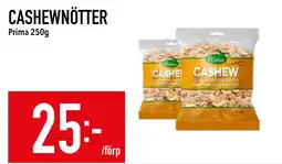 Matdax CASHEWNÖTTER erbjuda